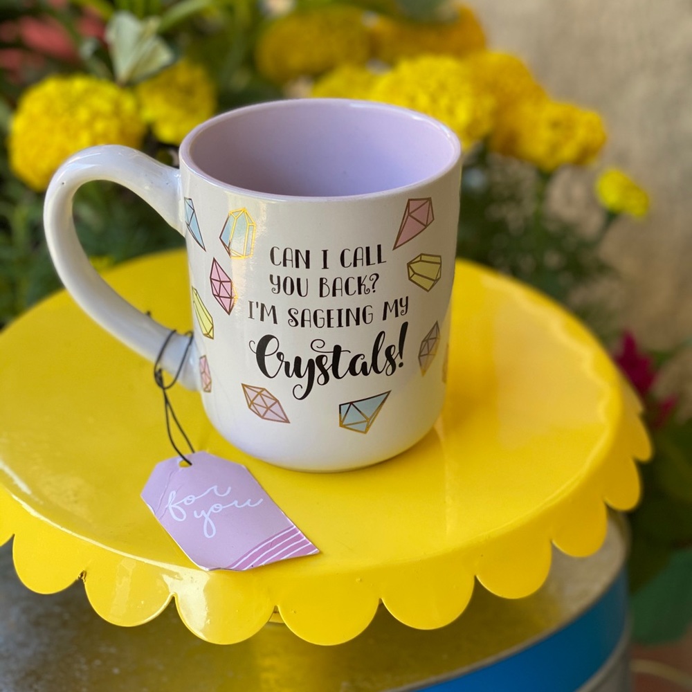 Sagingā crystals mug